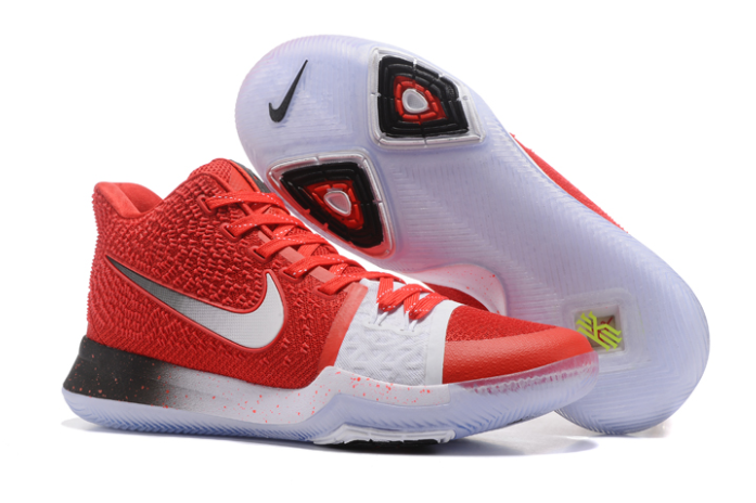 Nike Kyrie 3 Red White-Black PE Shoes